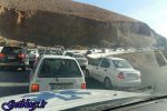 ترافیک سنگین در محور هراز